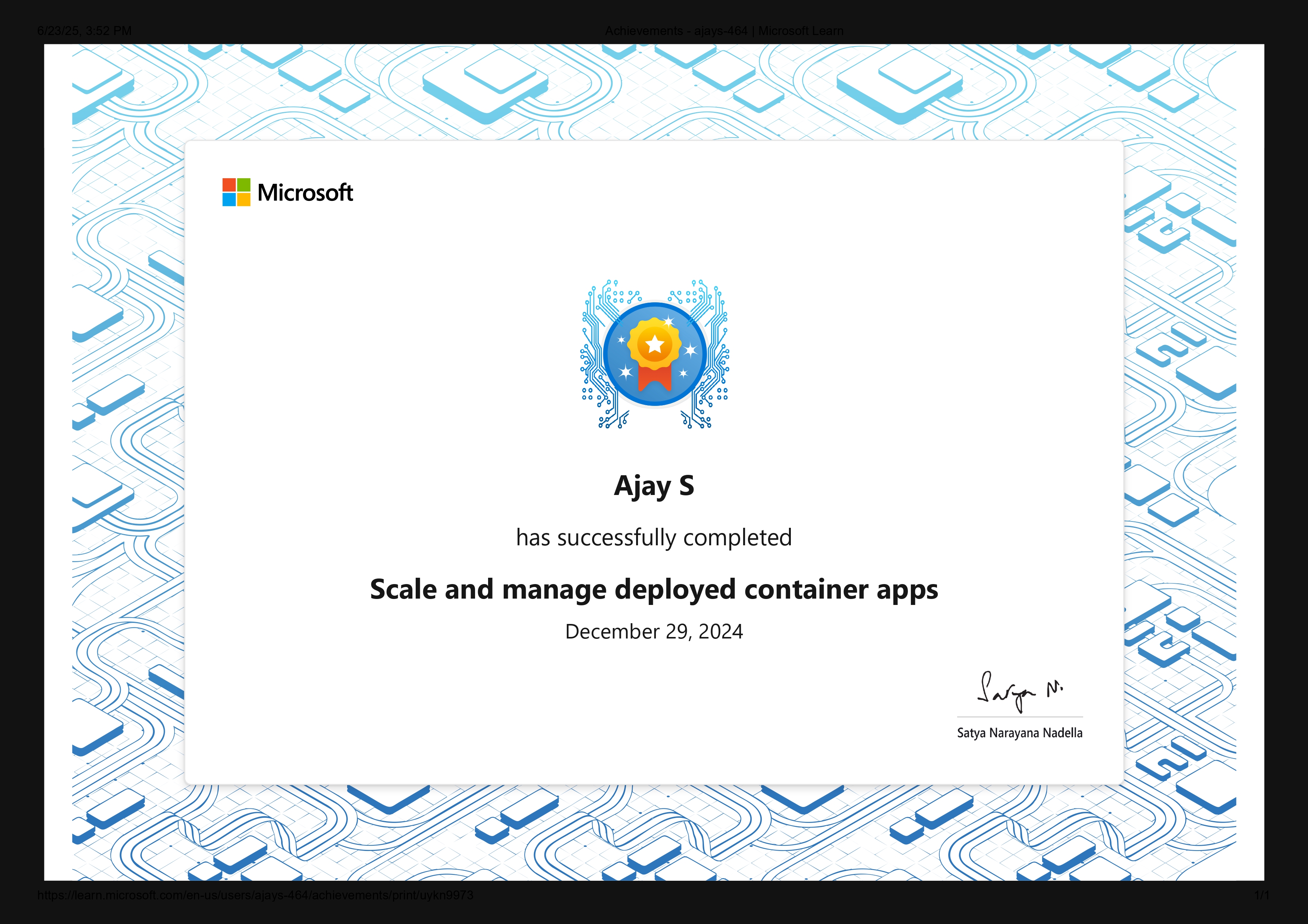 Certificate 17